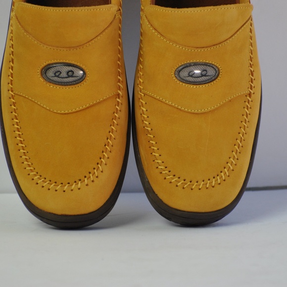 Bally Women's Moccasins in Vibrant Yellow - Picture 6 of 13